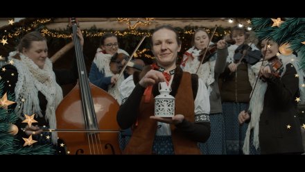 Kadr z filmu - kapela góralska Wisła